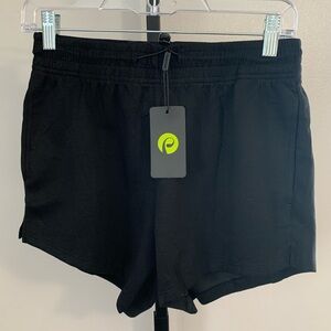 NWT Pinspark Women's Black Athletic Shorts